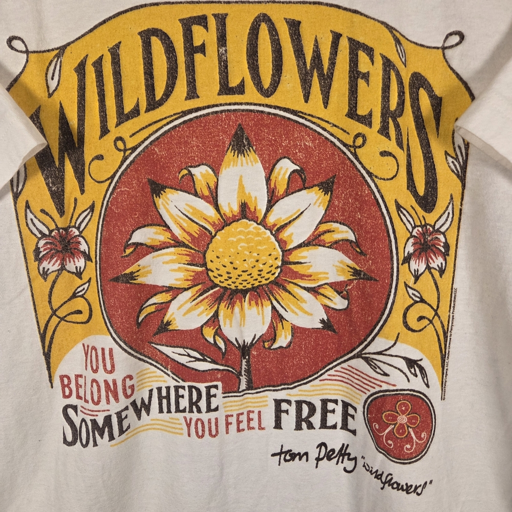 Classics Tom Petty Wildflowers t-shirt (Q457) - Picture 2 of 7